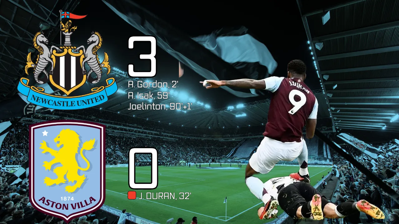 Newcastle United to do it again as Aston Villa thoroughly beaten at St James' Park as is tradition