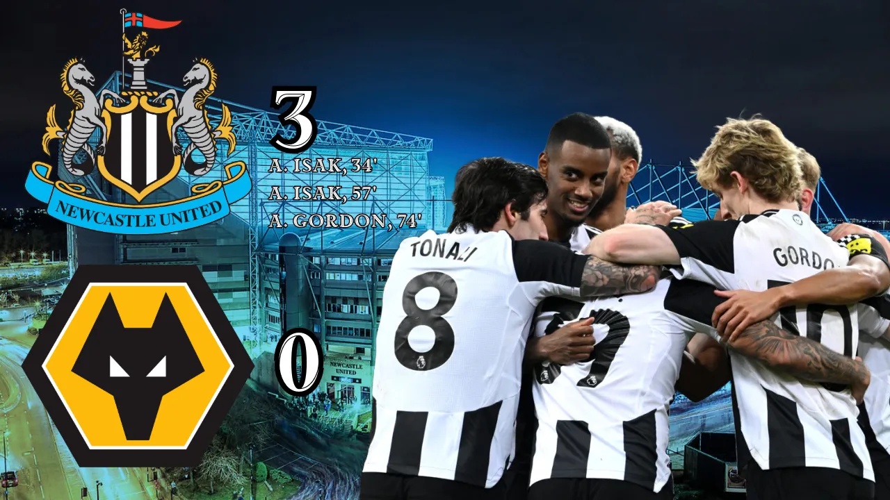 Two goals and an assist for Alexander Isak and nine wins in a row for Newcastle United - Not a bad night at the office