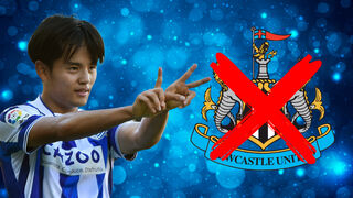 Newcastle United refuse opportunity to sign Real Sociedad winger Takefusa Kubo this month