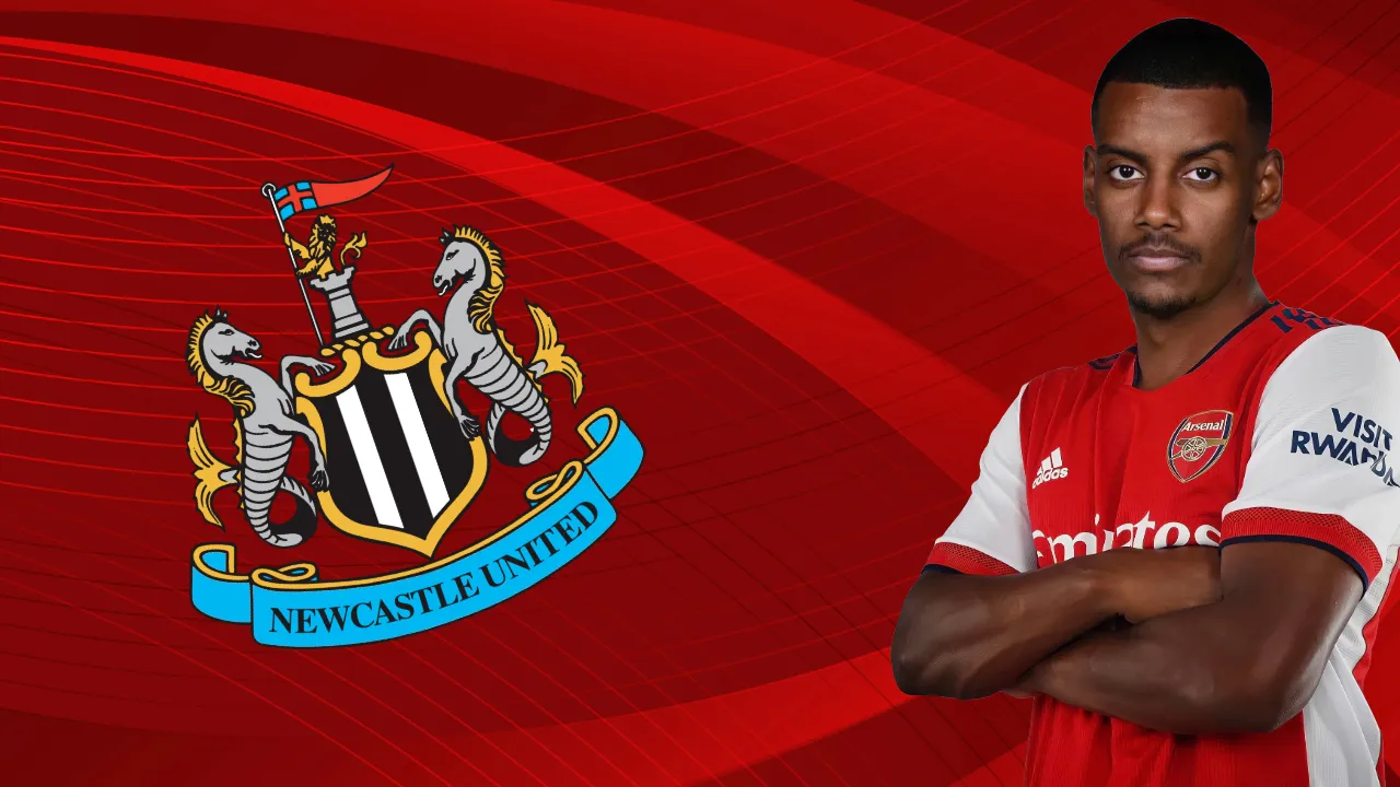 Apparently Newcastle United aren't allowed to buy a striker now without letting Arsenal have Alexander Isak