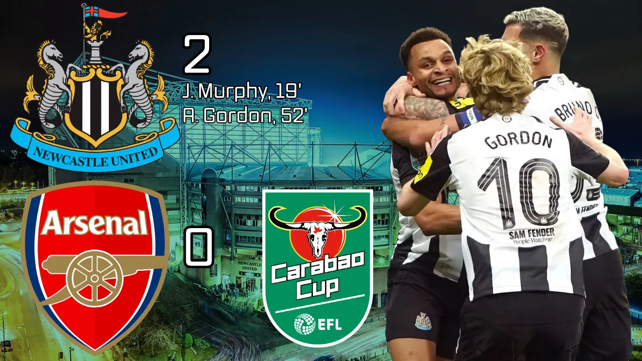 What were you worried about? - Newcastle United breeze past Arsenal to book Wembley date next month