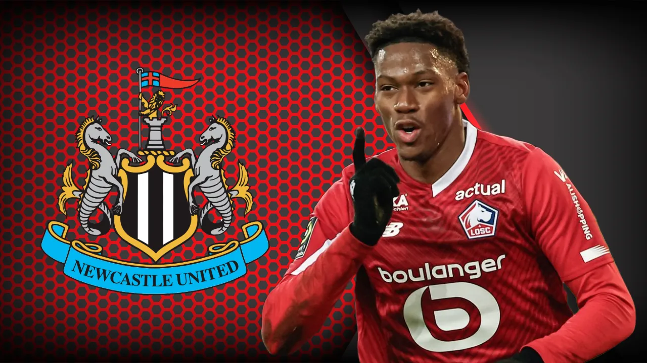 Jonathan David says we will know his next move in due time as Newcastle United target again admits he will be leaving Lille in the summer