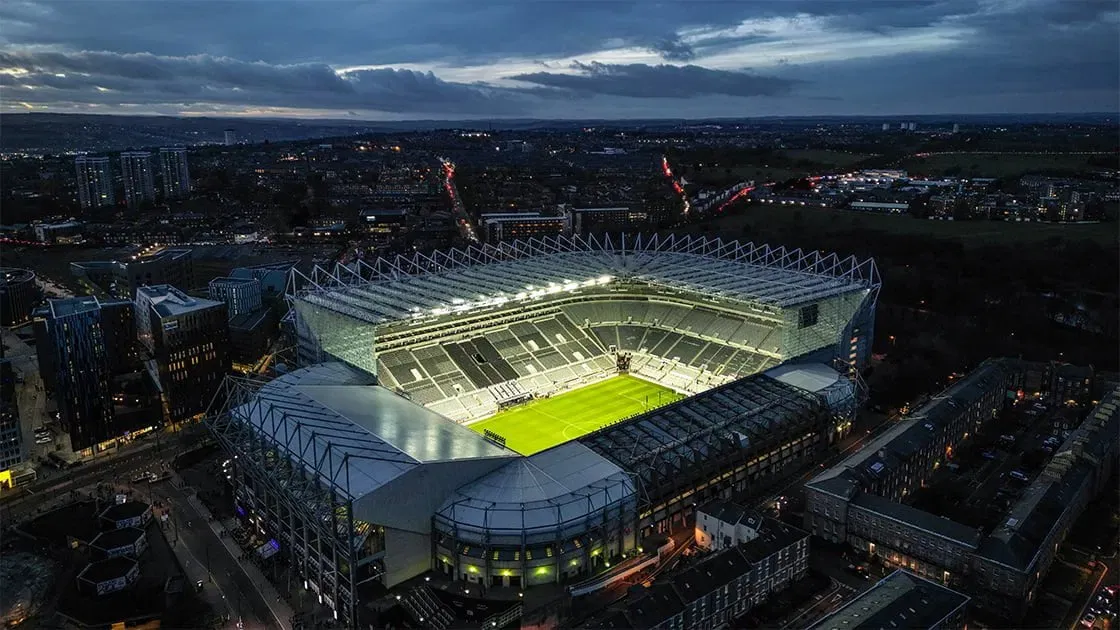 Sjp from above at dusk newcastle united nufc 1120
