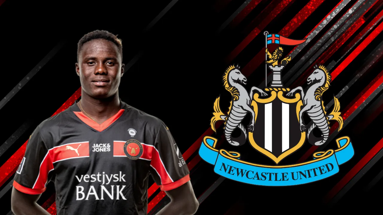 Newcastle United eyeing 20-year-old striker from Danish club Midtjylland but face competition from PL rivals