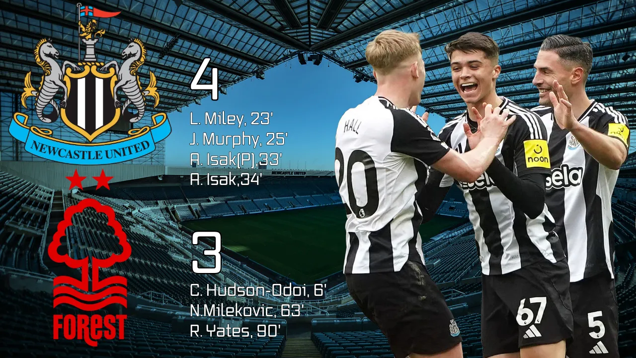 The duality of Newcastle United on full display as Magpies take three points off Nottingham Forest - Just