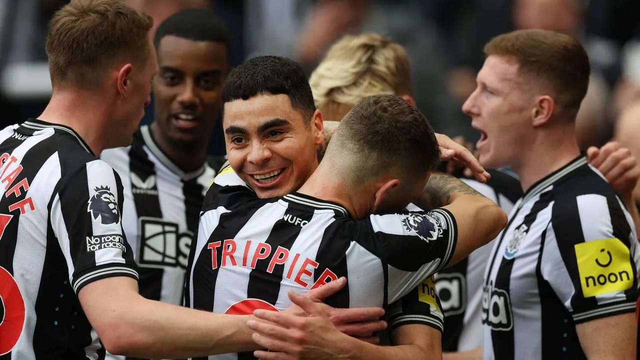 Newcastle now top of the table in the Premier League for one key stat