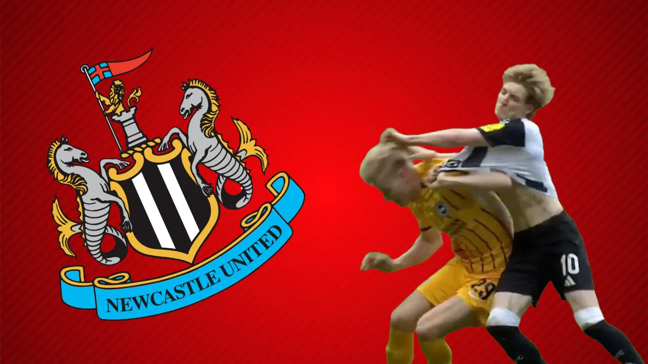 'No malice': Eddie Howe speaks out about Anthony Gordon's red card against Brighton and whether NUFC will appeal