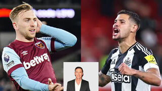 Chris Sutton has now predicted the score when Newcastle United travel to West Ham United on Monday night