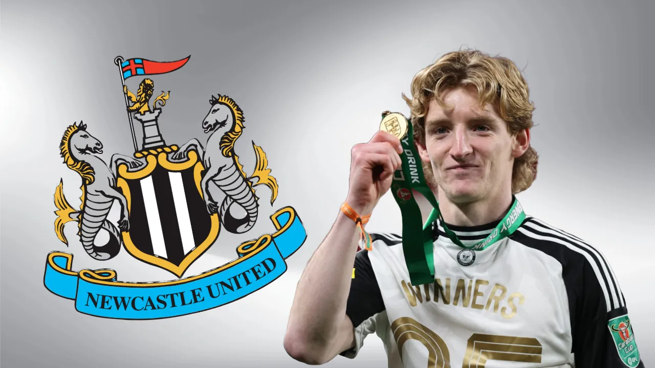 Newcastle United's Anthony Gordon heading back to Tyneside after withdrawing from England camp