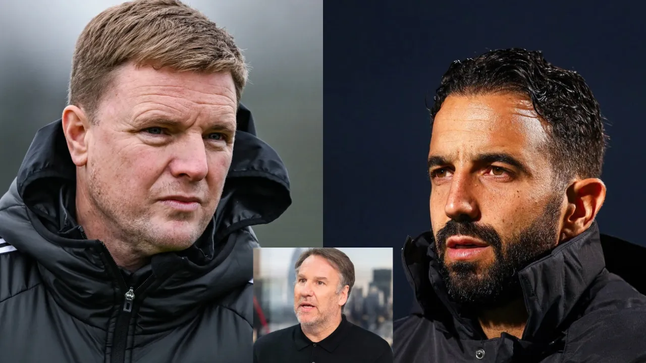 Paul Merson expects Manchester United to 'frustrate' Newcastle United on Sunday as he makes his score prediction