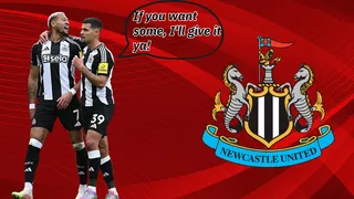 Joelinton tells Man United opponent he'll see him in the tunnel after angry flare up at St James' Park