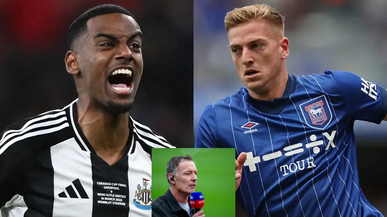 'I don't see': Chris Sutton gives his score prediction as Newcastle United take on Ipswich Town on Saturday