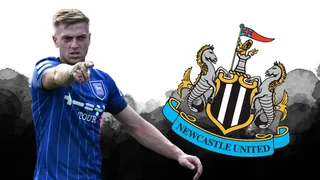 'A lot of potential': Eddie Howe has spoken about Ipswich Town's Liam Delap amid £30m transfer rumours