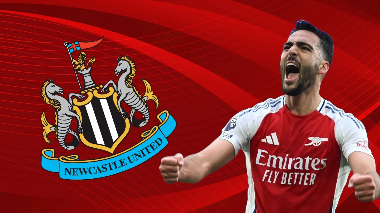 Mikel Merino to miss reunion with Newcastle United next week after picking up red card for Arsenal on Sunday