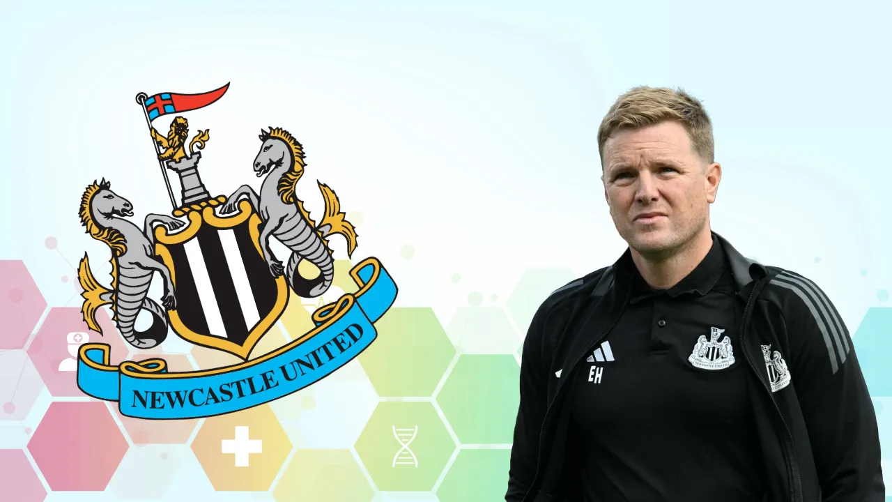 'I'm getting a bit emotional': Eddie Howe visits Newcastle RVI to thank staff for looking after him during his stay with pneumonia