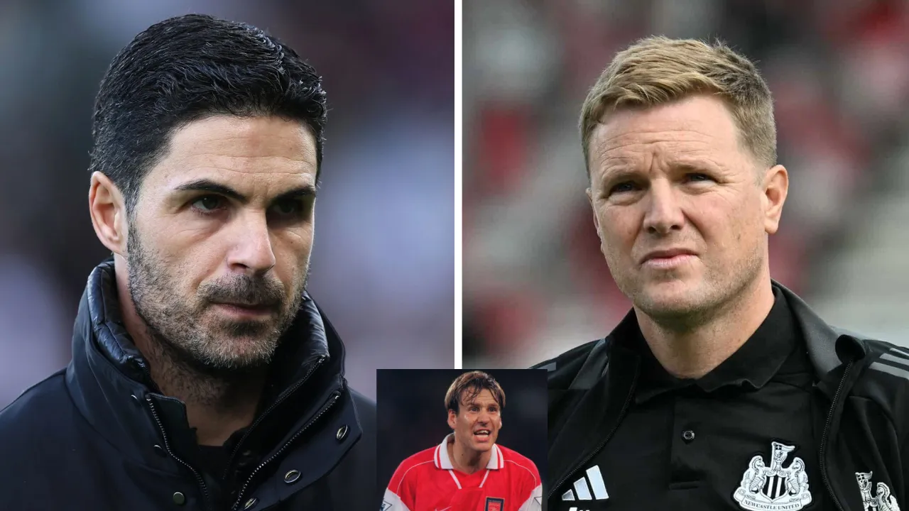 We're glad Paul Merson's bias isn't showing as he predicts the result on Sunday when Arsenal host Newcastle United