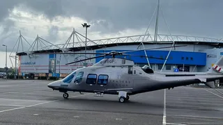 Mike Ashley’s helicopter has been spotted at Reading FC sparking takeover rumours