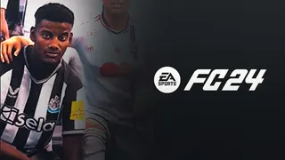 Alexander Isak is on the cover of EA Sports FC 24