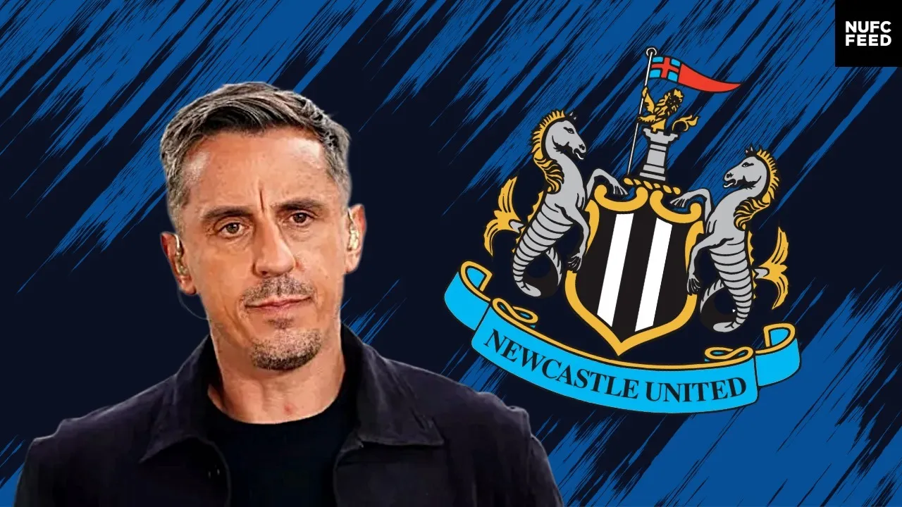 Gary Neville gives blunt assessment of Newcastle United's Premier League title chances