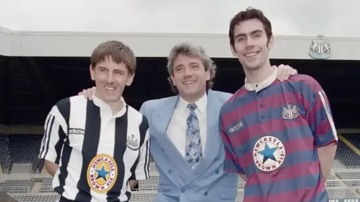 Adidas NUFC Kit Launch 1995 x2