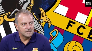Barcelona manager will not be in St James' Park dugout when Newcastle United host Spanish giants