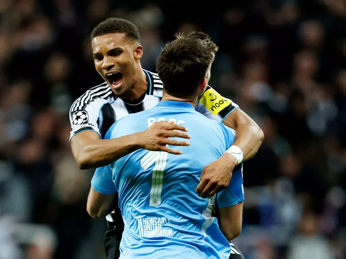 0 Newcastle United v Benfica UEFA Champions League League Stage St James Park