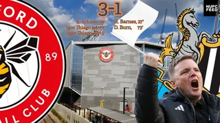 That one is on Eddie Howe - Newcastle United humbled once again on the road as Brentford run out easy winners