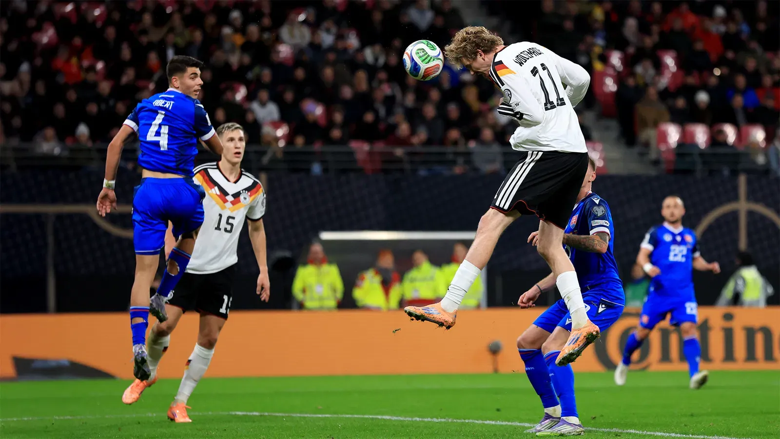 Woltemade header goal germany slovakia newcastle united nufc 2000