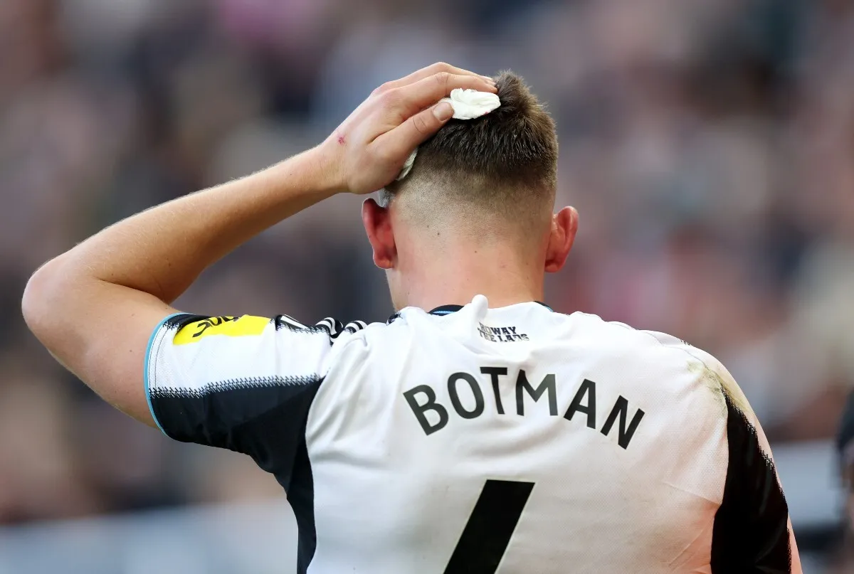 Sven Botman of Newcastle