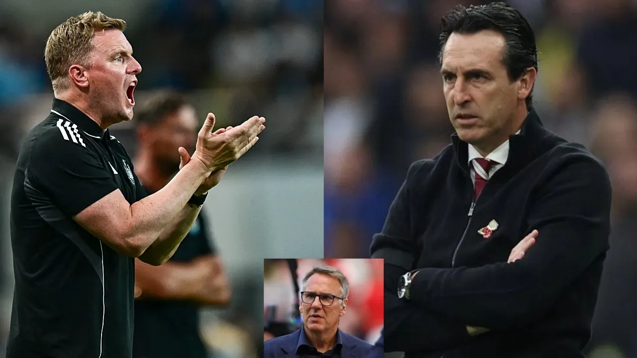 'Massive': Paul Merson is expecting an 'entertaining' game as he predicts score between Newcastle United and Aston Villa