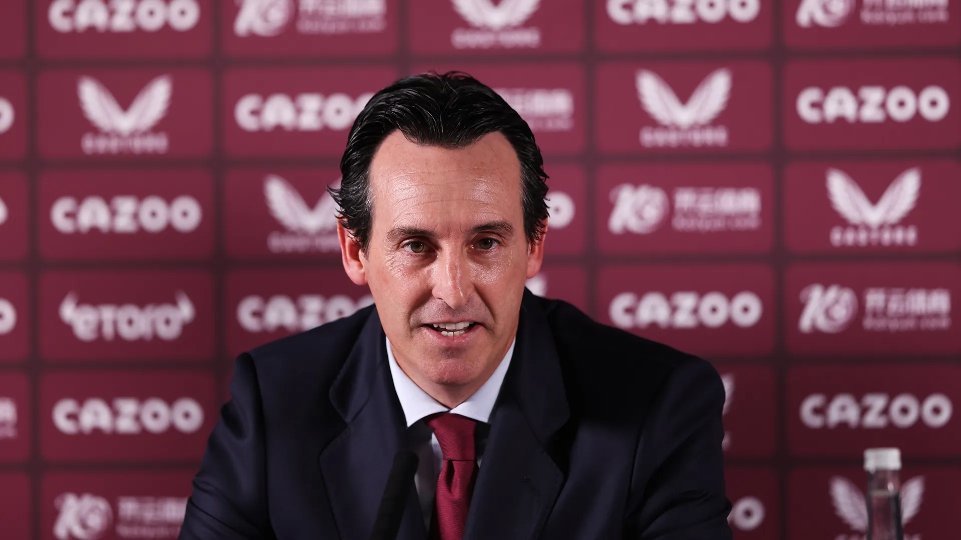 Unai Emery Aston Villa