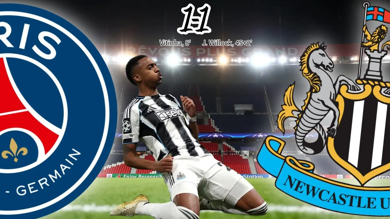 Newcastle United unlucky not to avoid Champions League play-off after 1-1 draw against reigning champions