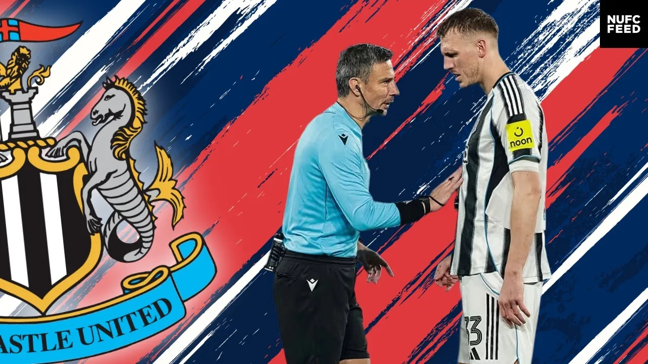 Watch: Video emerges showing what Jason Tindall and Dan Burn said to referee at half time last night