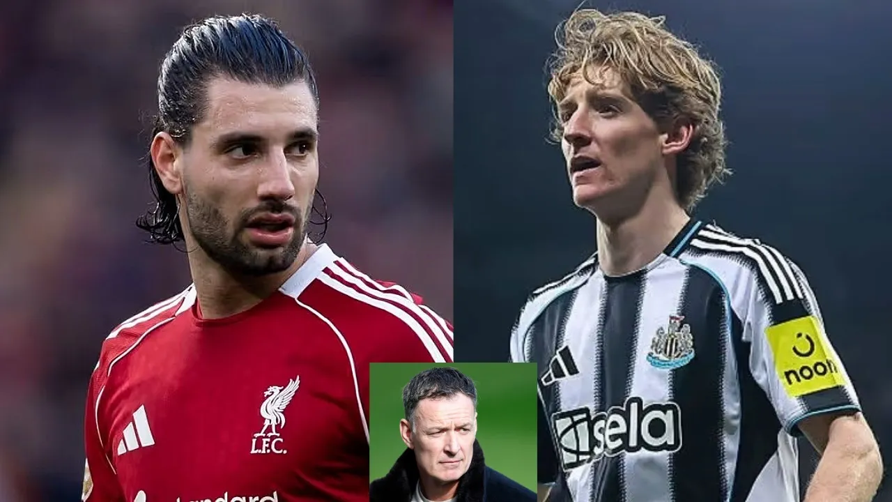 'I still fancy...': Chris Sutton now predicts who will win on Saturday - Liverpool or Newcastle United