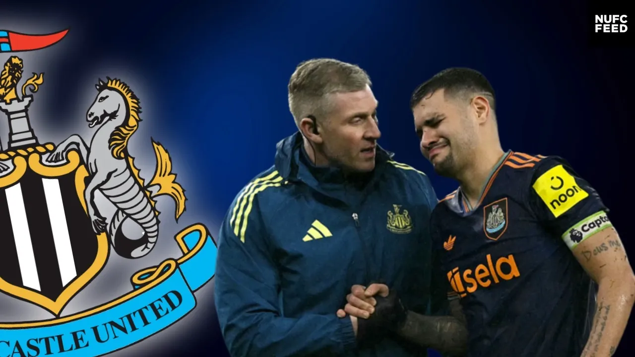 'He's a little bit worried': Eddie Howe gives nervous update on Bruno Guimaraes as Newcastle United captain hobbled off pitch last night