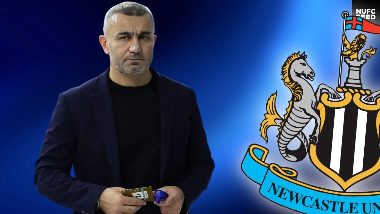 Qarabag manager Gurban Gurbanov thanks Newcastle United fans after bowing out of Champions League at St James' Park