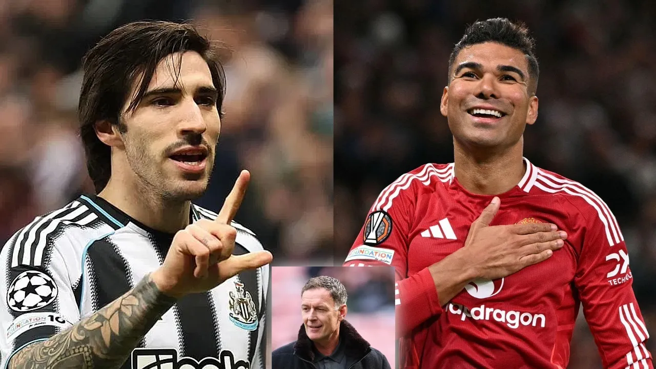'Hard to call': Chris Sutton hopes for another 'classic' as he predicts score between Newcastle United and Manchester United