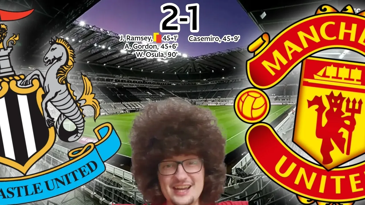 10-man Newcastle United see off Manchester United thanks to stunning goal from Will Osula