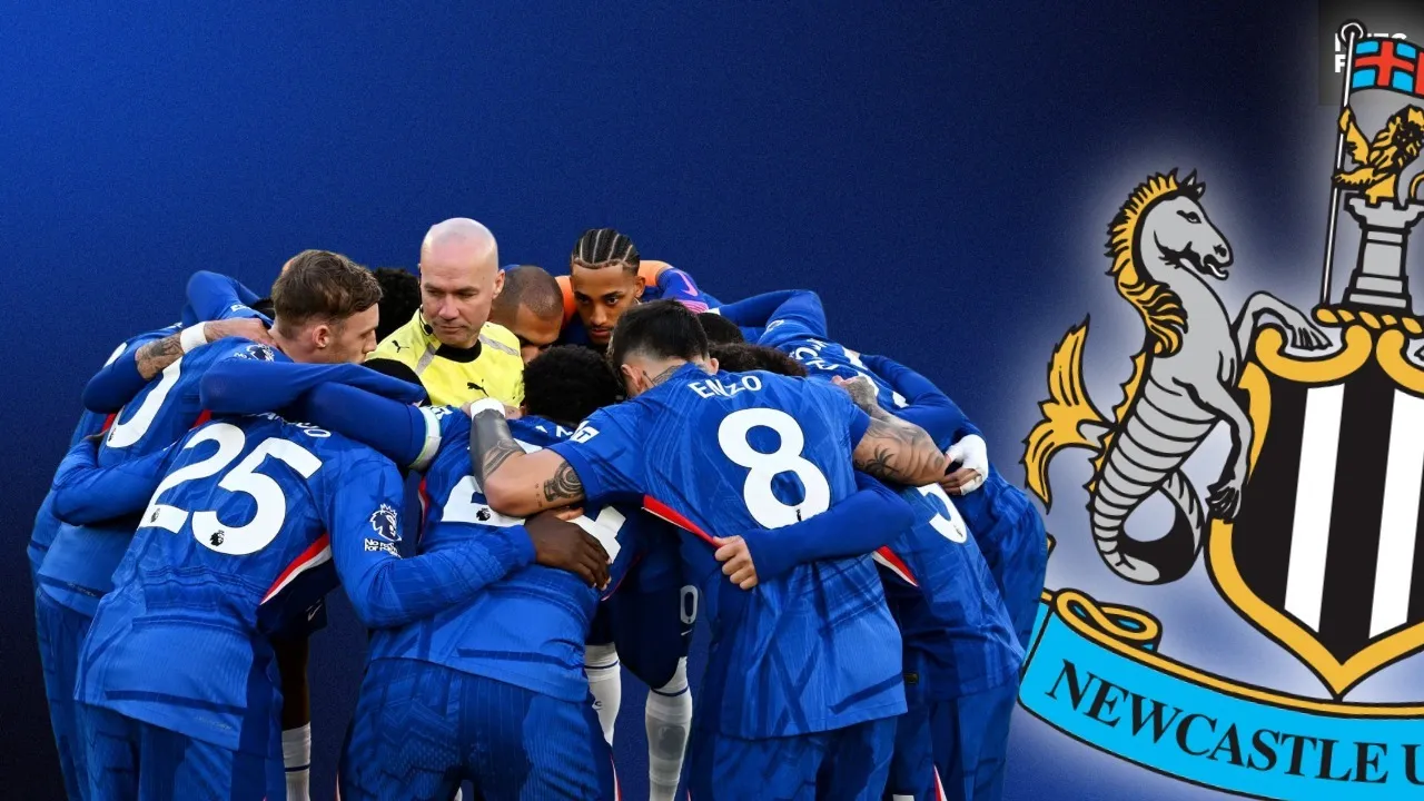 'Respect the ball': Liam Rosenior's bizarre comments on Chelsea's pre-game huddle that surrounded referee before Newcastle United game