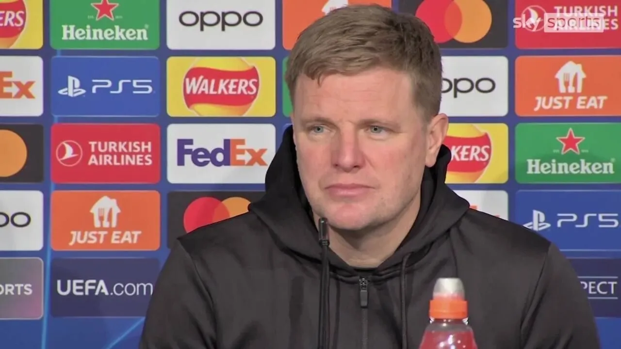 'We have given everything': Eddie Howe refuses to dwell on the negatives after European exit