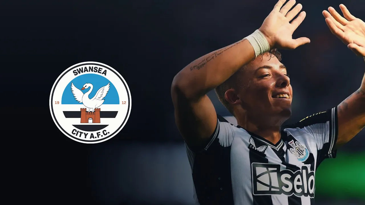 Harrison Ashby set for loan move to Swansea City