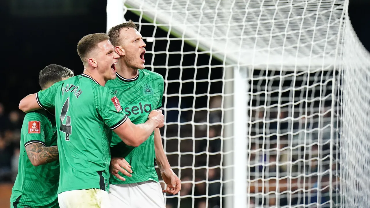 Local boys put Newcastle into the draw for the next round of the FA Cup on difficult night in London