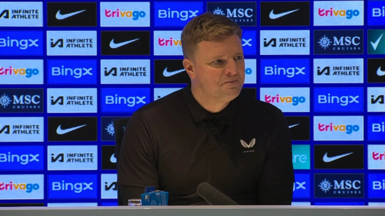'A challenging week': Eddie Howe reflects on Newcastle's injuries and says goal scorer didn't train last week