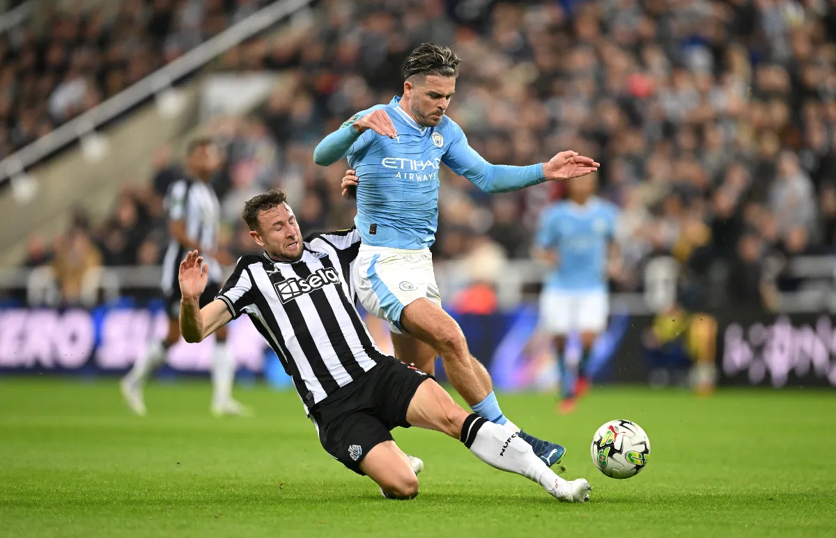 Newcastle united v manchester city carabao cup third round 2 1