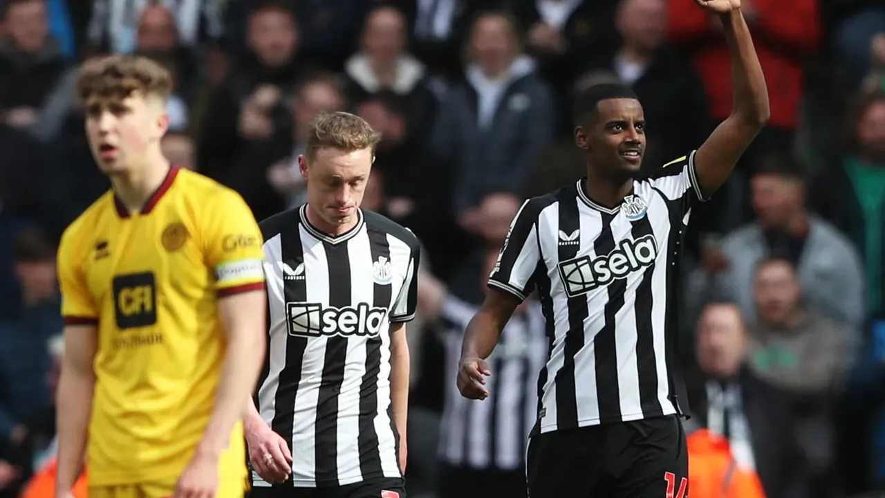 'We'll see how it goes': Two-goal hero Alexander Isak gives honest assessment of European push