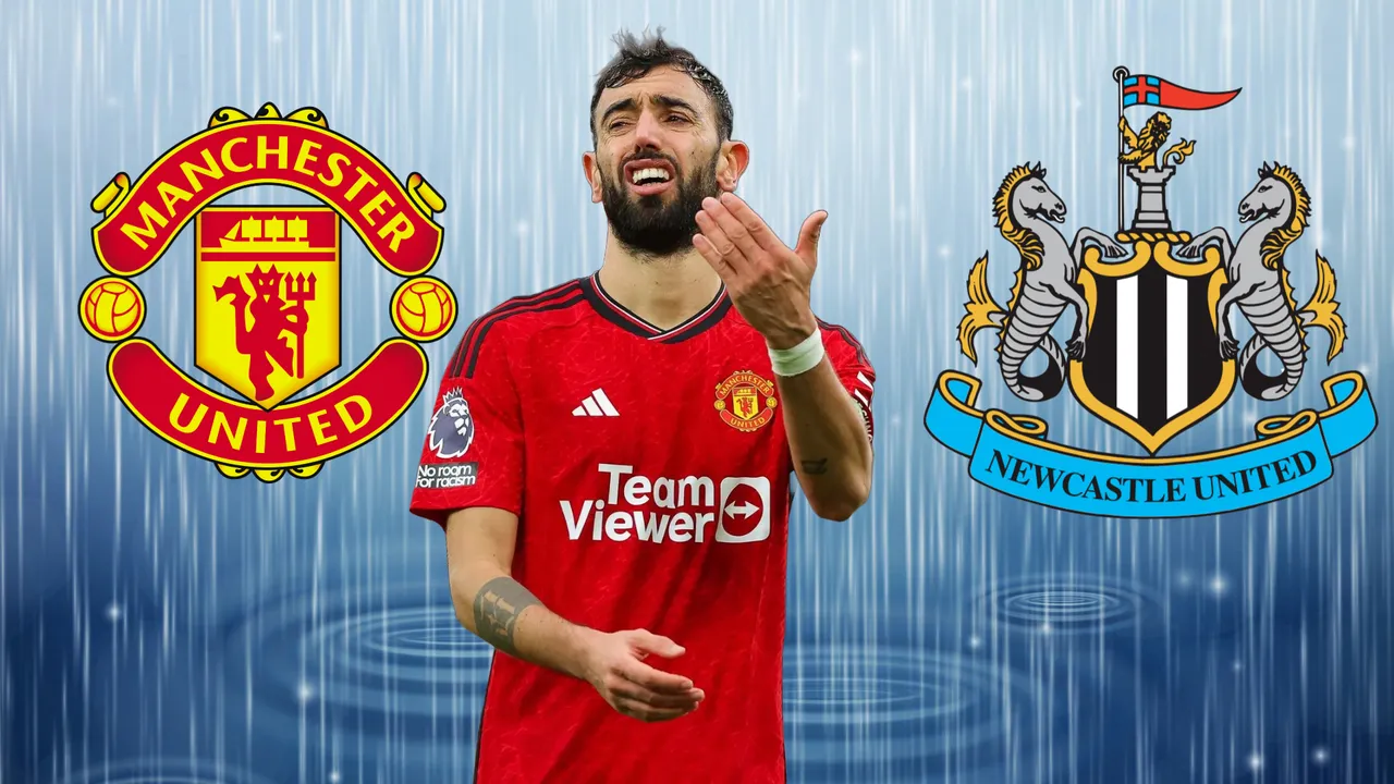 Bruno to miss Manchester United v Newcastle United midweek clash - Luckily for Newcastle it's Fernandes
