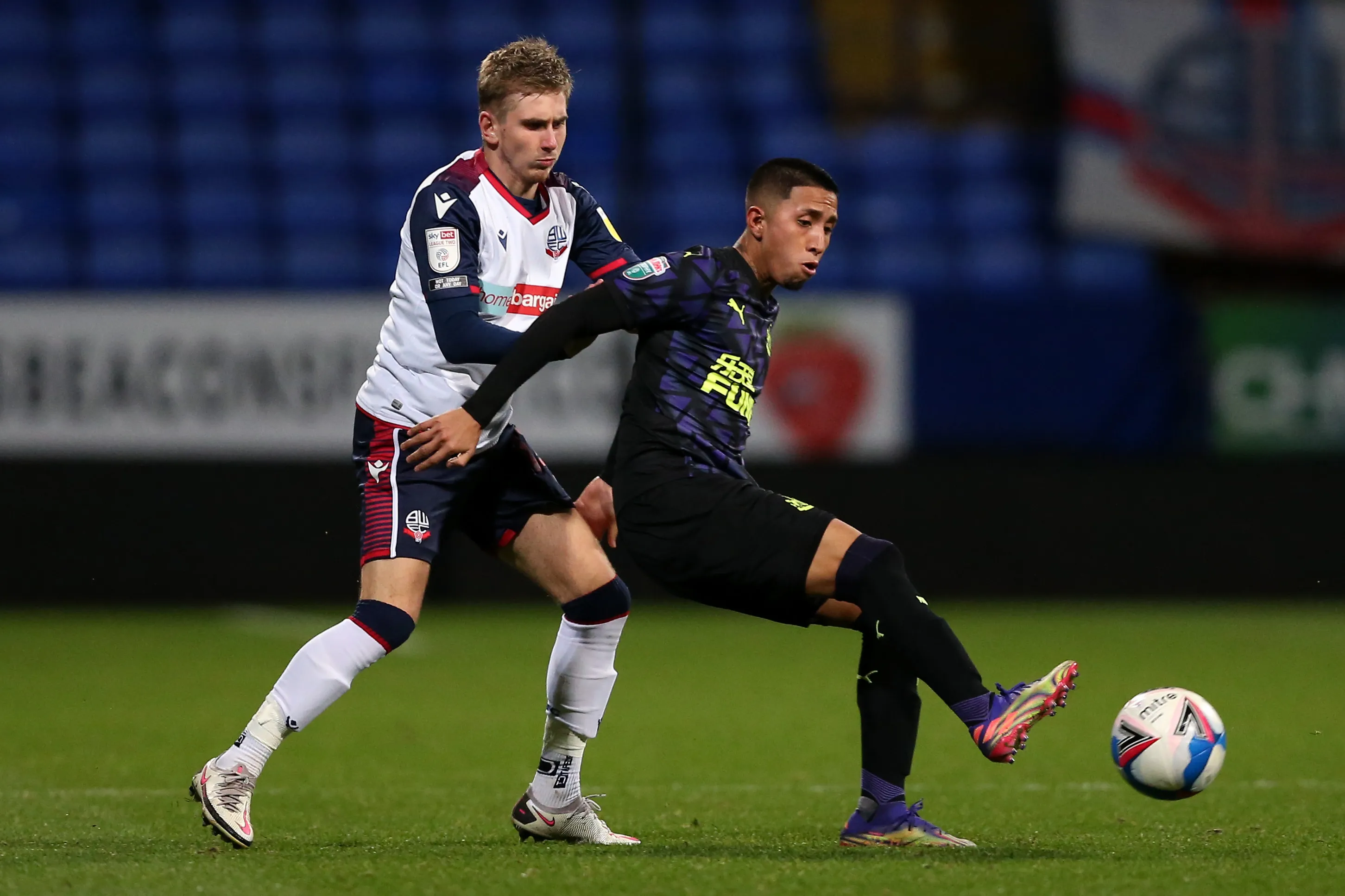 Bolton wanderers v newcastle united u21 efl trophy