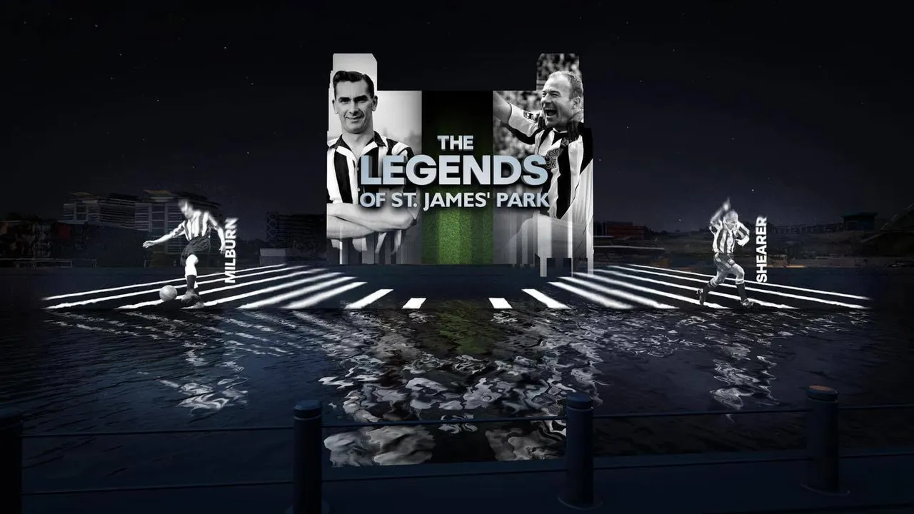 Toon legends Alan Shearer and Jackie Milburn will walk on water tonight in Sela's free quayside show