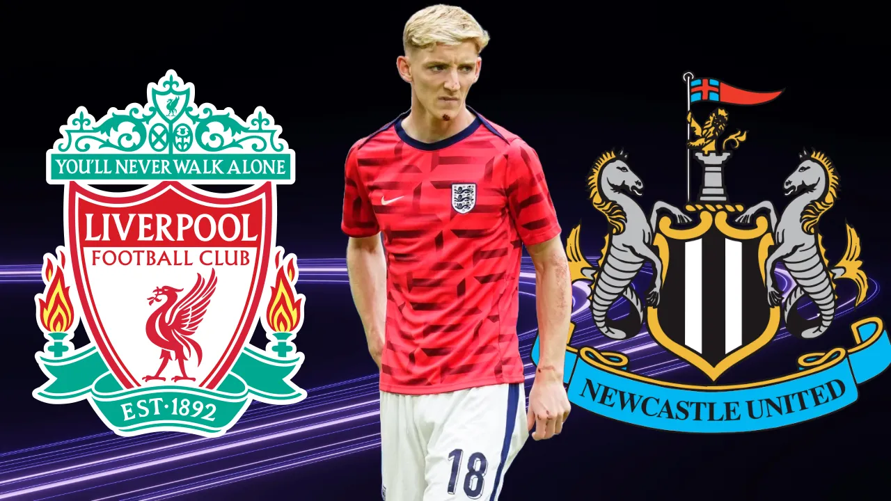 Liverpool transfer discussions could be the reason Anthony Gordon is not getting minutes at Euro 2024