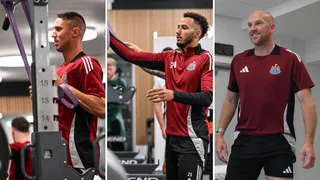 Newcastle United take to social media to show new additions in first day of training at club